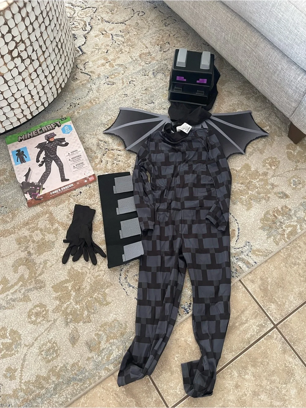 MINECRAFT ENDER DRAGON COSTUME